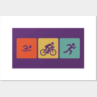 Triathlon Posters and Art